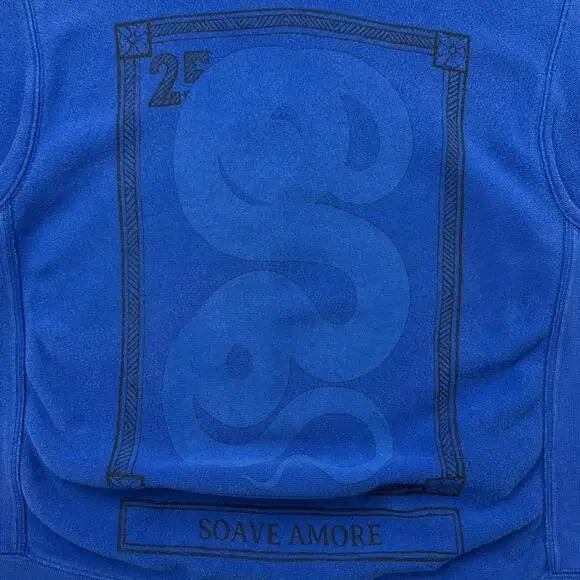 Y2K Gucci Soave Amore Blue Snake sweatshirt - Picture 6 of 8